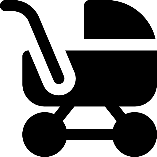 Baby stroller baby carriage pram baby stroller icon