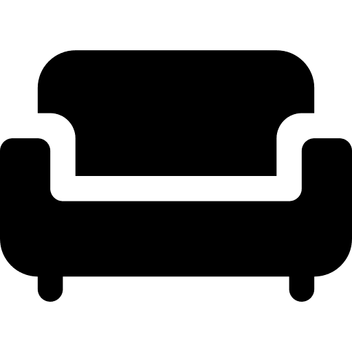 Sofa interior furniture and household living room icon