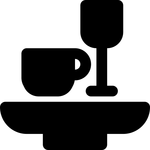 Crockery dishes crockery food and restaurant icon