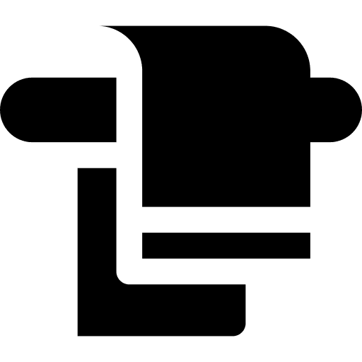 Towel rack hotel service room furniture and household icon