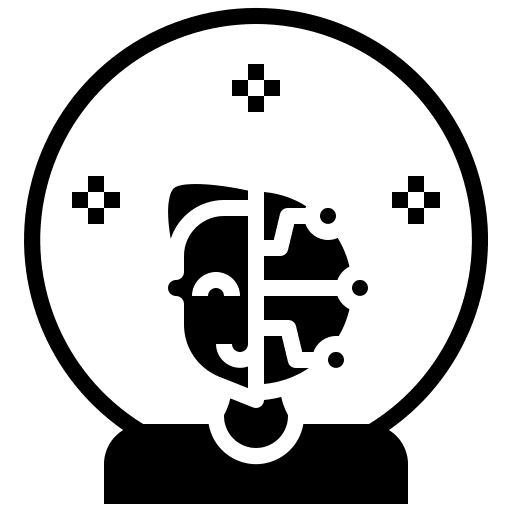 Artificial intelligence ai artificial intelligence connection icon