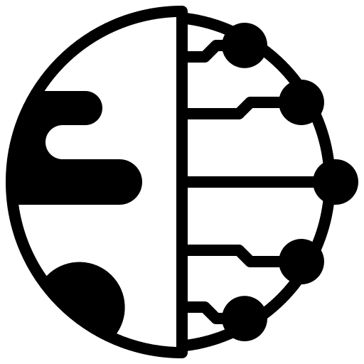 Global network world education icon