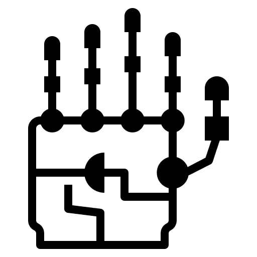 Mechanical arm mechanical arm robot arm electronics icon