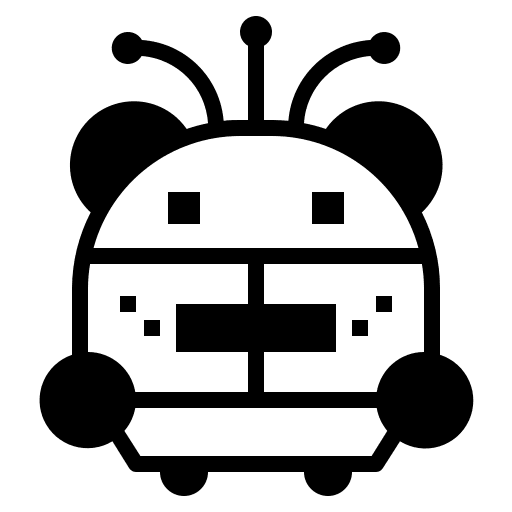 Robot technology science fiction artificial intelligence icon