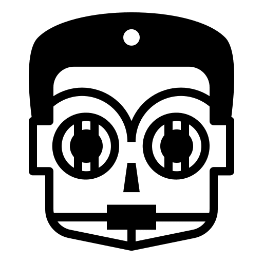 Droid droid future technology icon