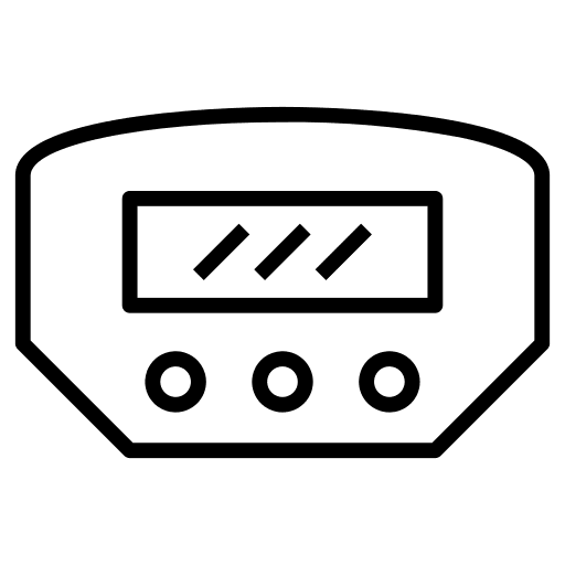 Meter power transportation dashboard icon Meter power transportation dashboard icon