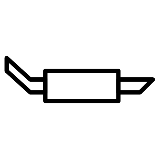 Muffler car engine exhaust icon Muffler car engine exhaust icon