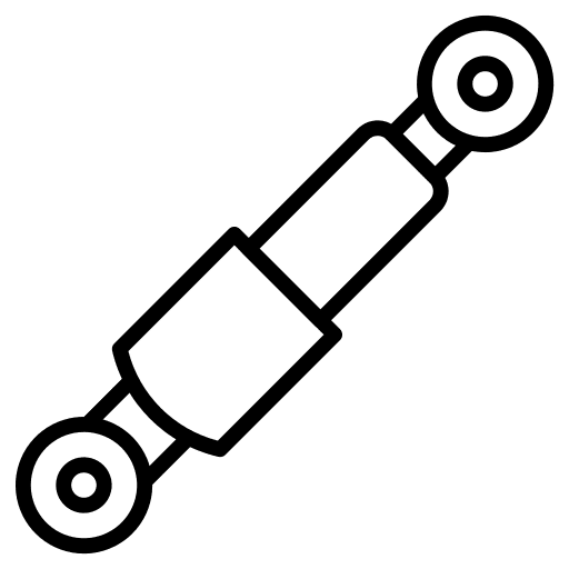 Shock part transportation bike icon