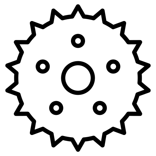 Sprocket sport cycling sprocket icon Sprocket sport cycling sprocket icon