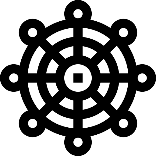 Helm transportation helm ship icon