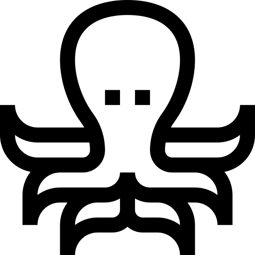 Octopus cephalopod invertebrate wildlife icon