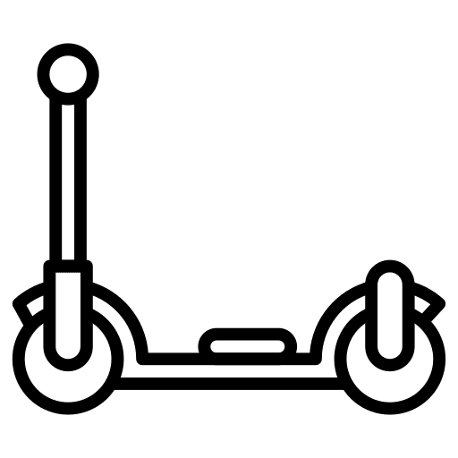 Scooter transportation riding scooter icon Scooter transportation riding scooter icon