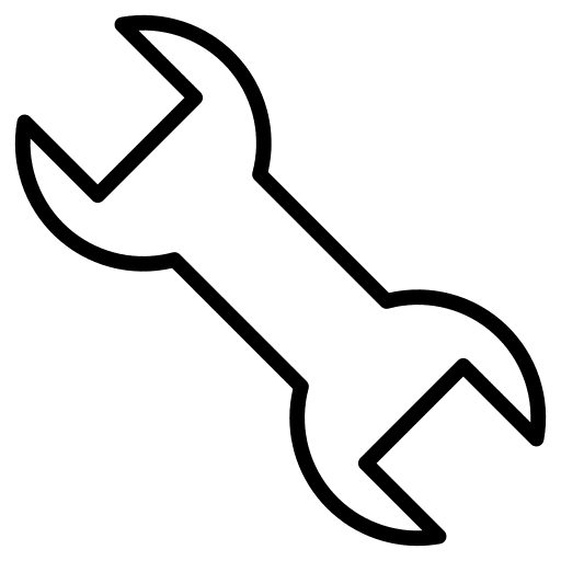 Wrench repair wrench construction and tools icon Wrench repair wrench construction and tools icon