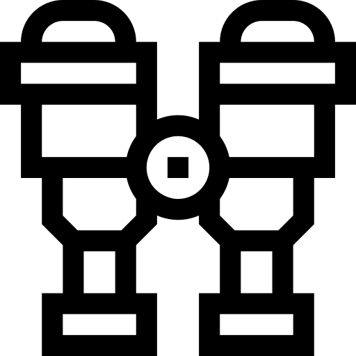 Binocular zoom spy binocular icon Binocular zoom spy binocular icon