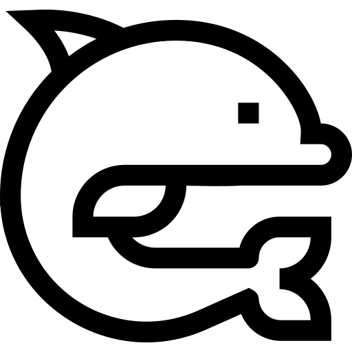 Dolphin dolphin marine wildlife icon Dolphin dolphin marine wildlife icon