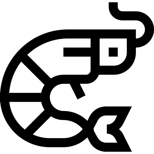 Prawn marine animal kingdom sea life icon Prawn marine animal kingdom sea life icon