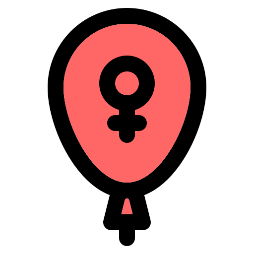 Balloon birthday and party balloon celebration icon