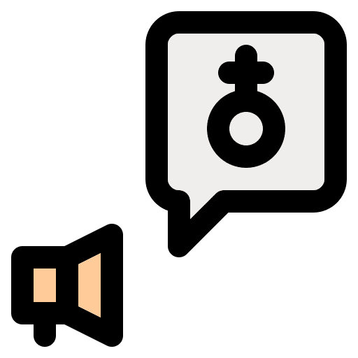 Campaign gender symbol communications feminism icon Campaign gender symbol communications feminism icon
