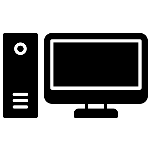 Desktop computer personal computer computer technology icon Desktop computer personal computer computer technology icon