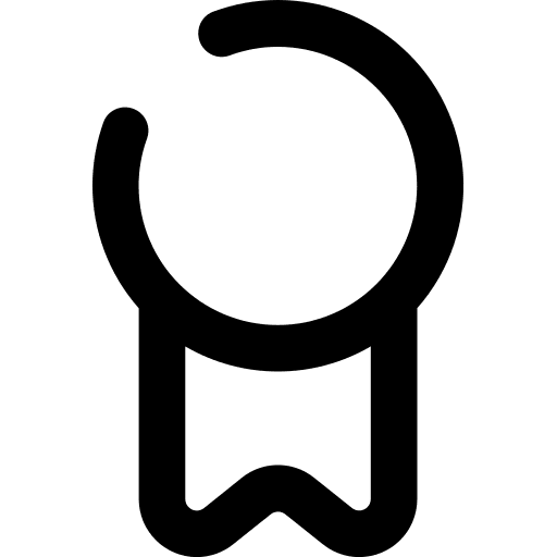 Badge medal sports and competition emblem icon Badge medal sports and competition emblem icon