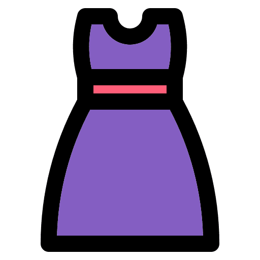 Dress fashion outfit clothing icon