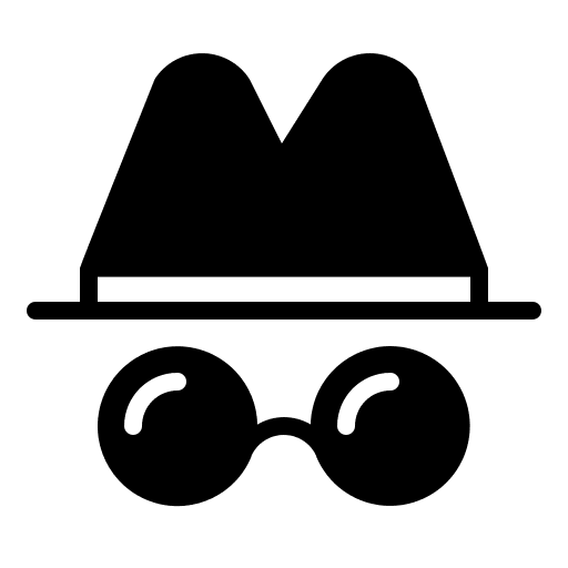 Hacker spyware hat crime icon Hacker spyware hat crime icon