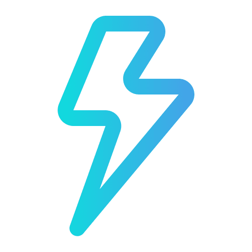 Flash ui mode lightning bolt icon