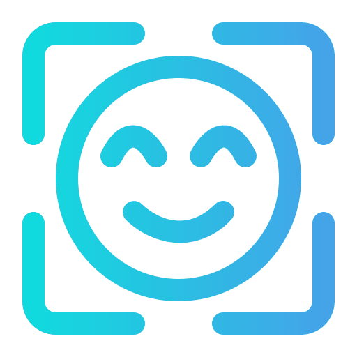 Face detection scanning identity ui icon Face detection scanning identity ui icon
