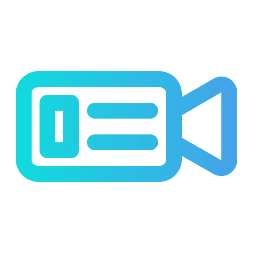 Video recorder videotape technology record icon Video recorder videotape technology record icon
