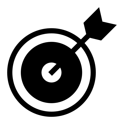 Focus arrow fast aim icon