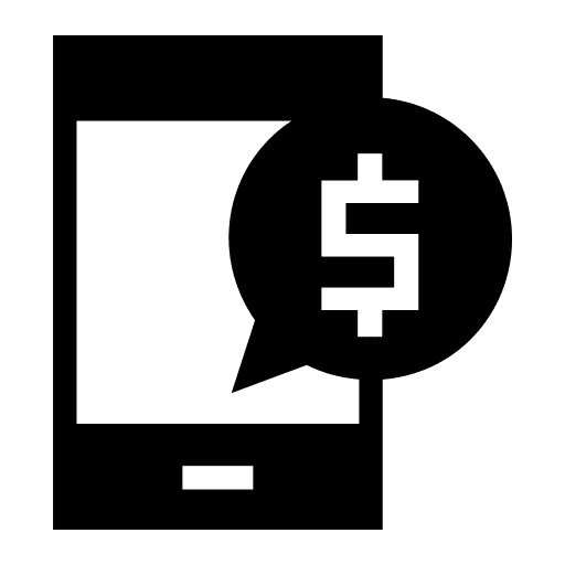 Payment business and finance mobile payment transaction icon Payment business and finance mobile payment transaction icon