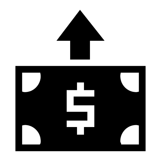 Revenue growth money revenue icon