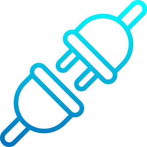 Plug power plug electrical electronics icon