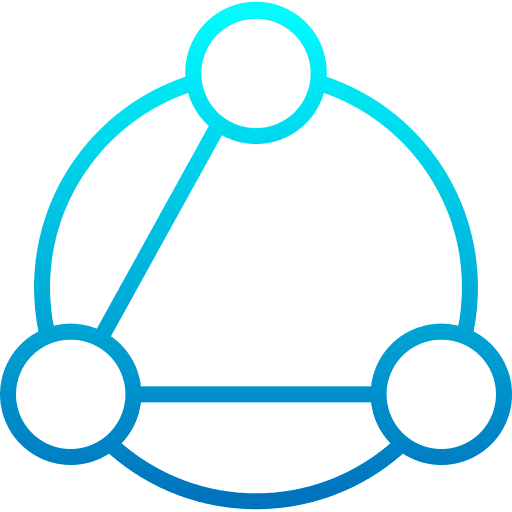 Share social behance network circles icon