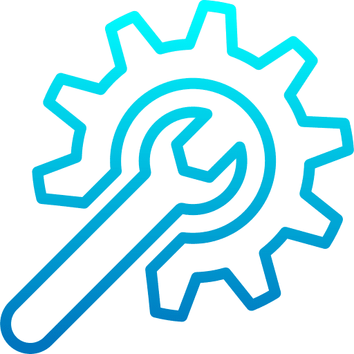 Technical support marketing technical support construction icon