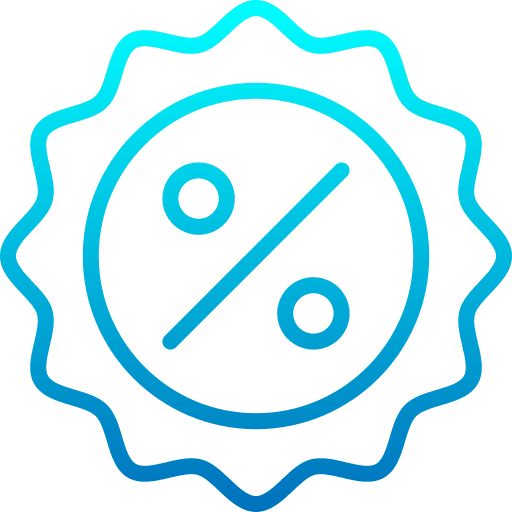 Percentage percentage price sales icon Percentage percentage price sales icon