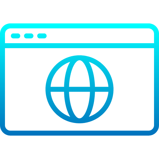 Web browser html multimedia browser icon Web browser html multimedia browser icon