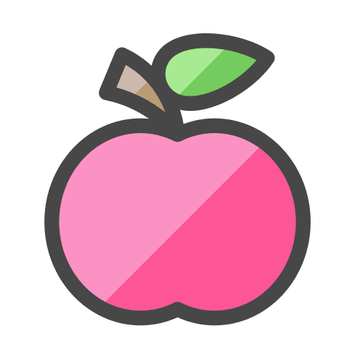 Apple food and restaurant fresh food icon Apple food and restaurant fresh food icon