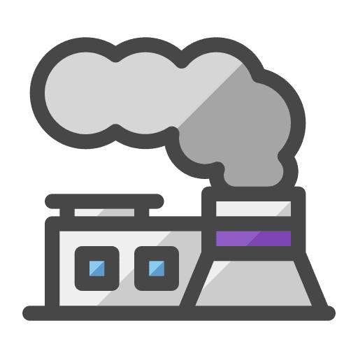 Factory ecology and environment environment pollution icon Factory ecology and environment environment pollution icon