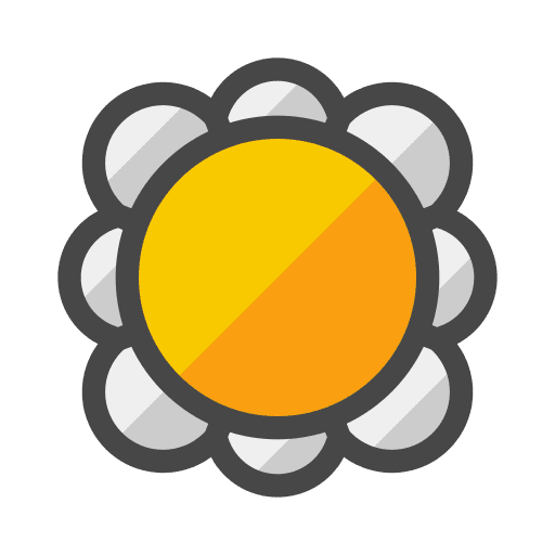 Flower beautiful life environment icon Flower beautiful life environment icon