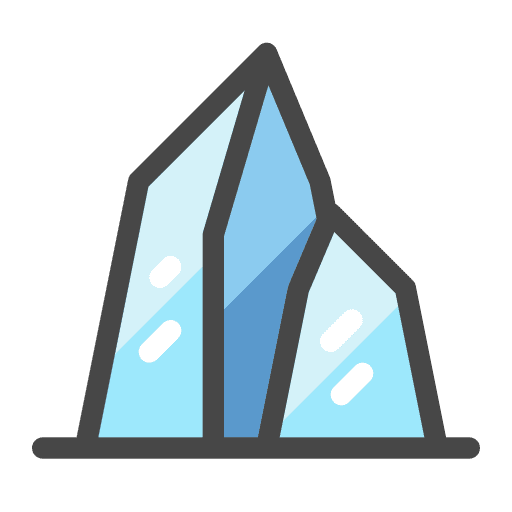 Ice frozen environment nature icon