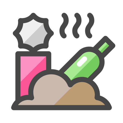 Rubbish ecology and environment environment garbage icon