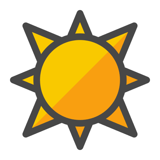 Sun environment light sunlight icon Sun environment light sunlight icon