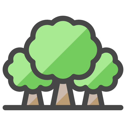 Trees life trees environment icon