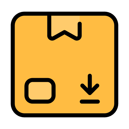 Cardboard box cardboard box delivery icon