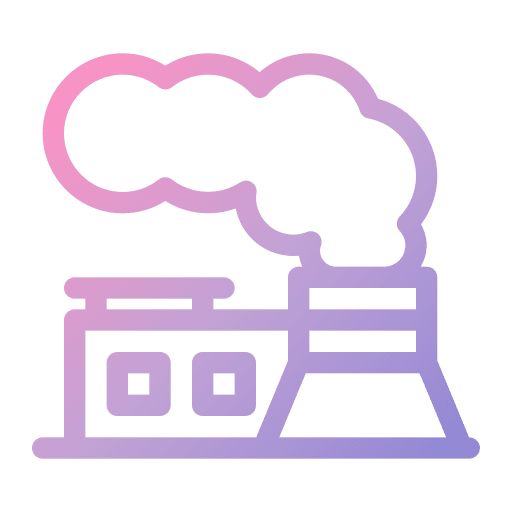 Factory pollution factory ecology and environment icon Factory pollution factory ecology and environment icon