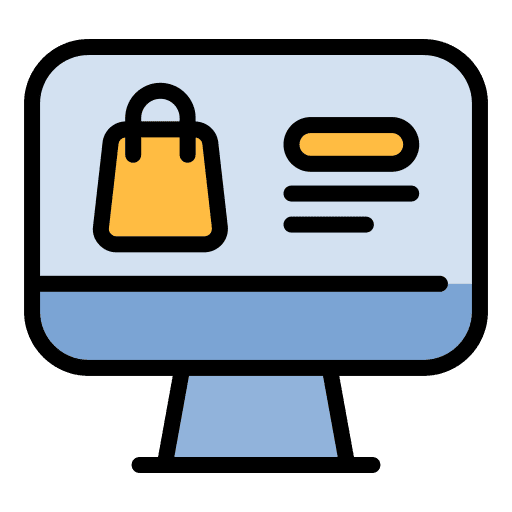 Online shop commerce and shopping shopping cart online shopping icon Online shop commerce and shopping shopping cart online shopping icon