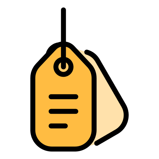 Price tag price label sales offer icon Price tag price label sales offer icon