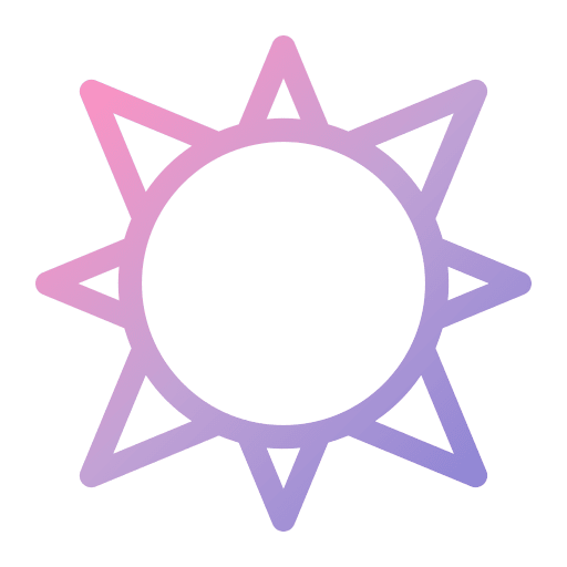Sun sky light environment icon Sun sky light environment icon