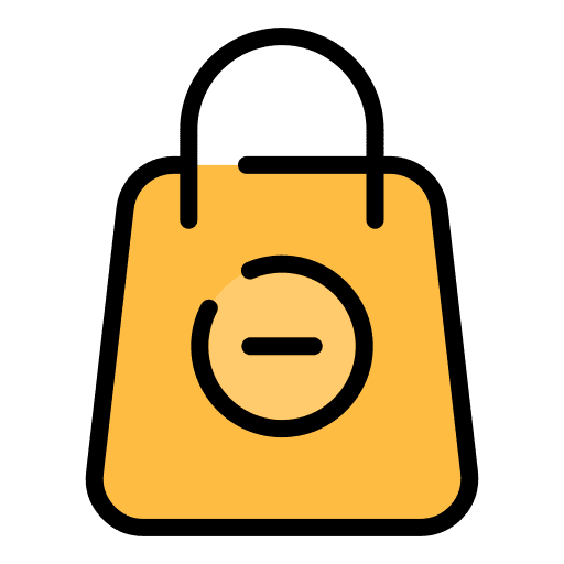 Shopping bag commerce and shopping commerce online shopping icon Shopping bag commerce and shopping commerce online shopping icon